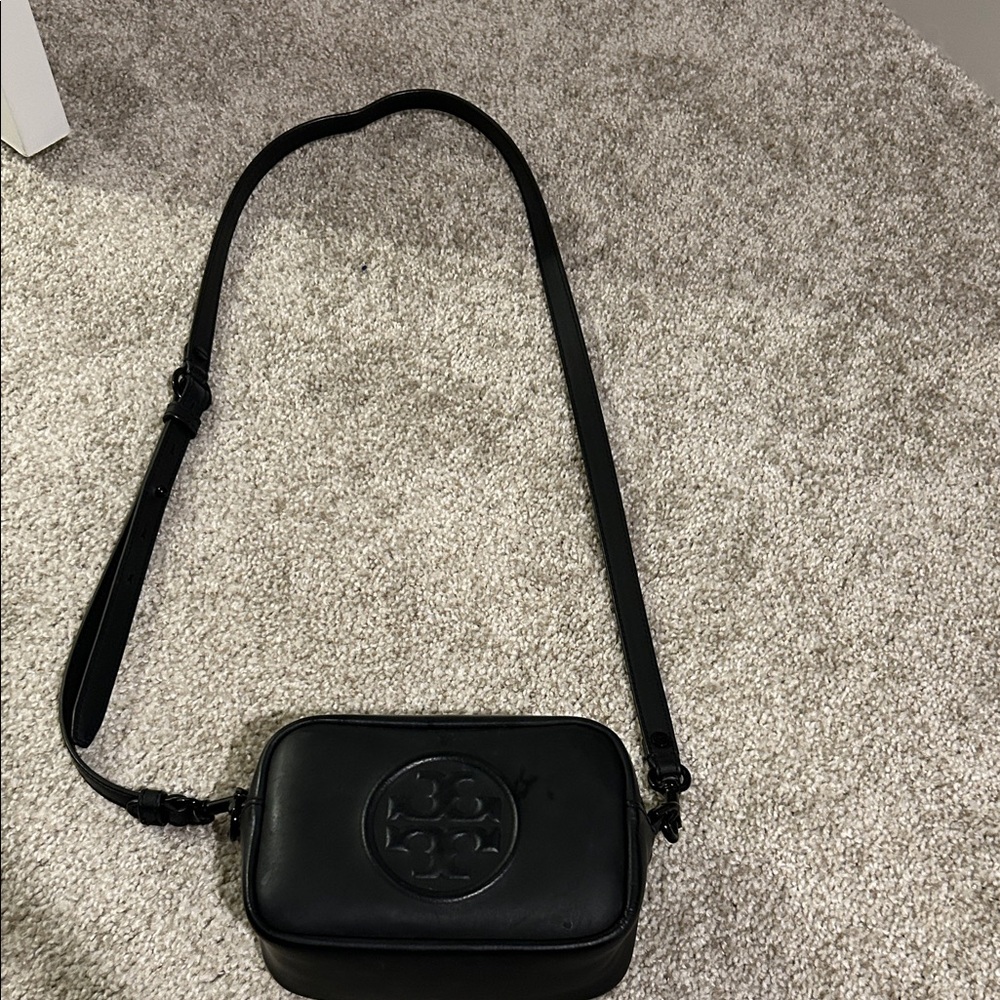 Tory Burch Black Leather Crossbody